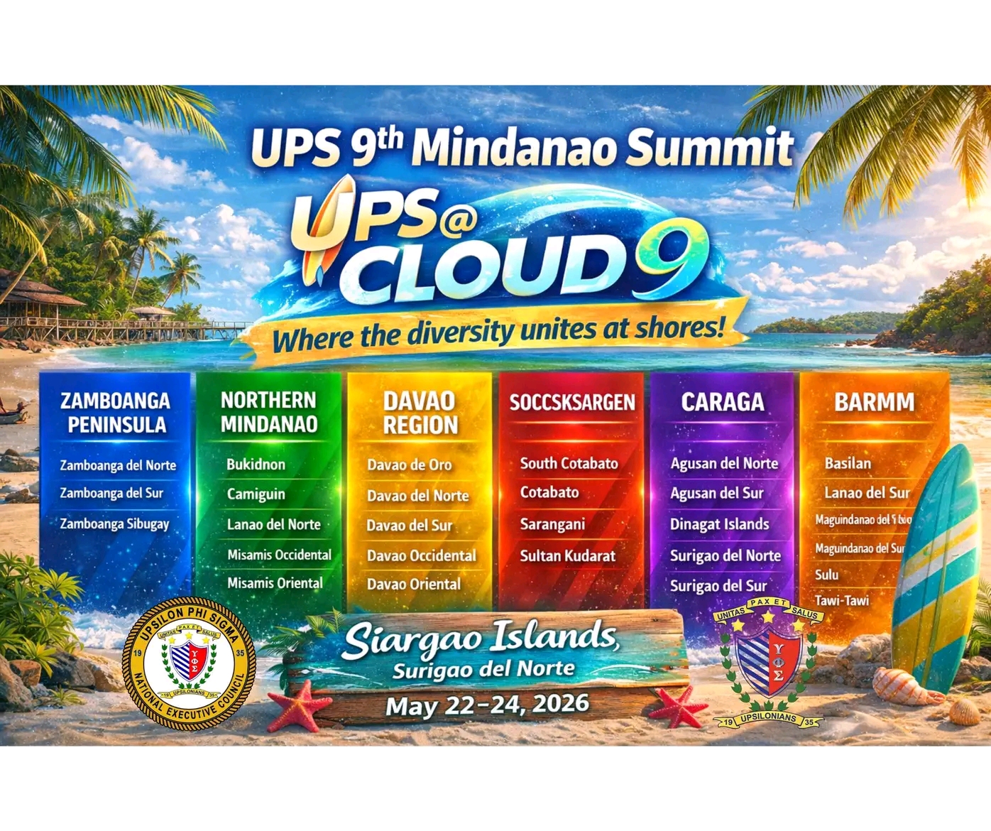 UPS 9th Mindanao Summit - Siargao